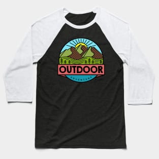 Outdoor Pink Baseball T-Shirt